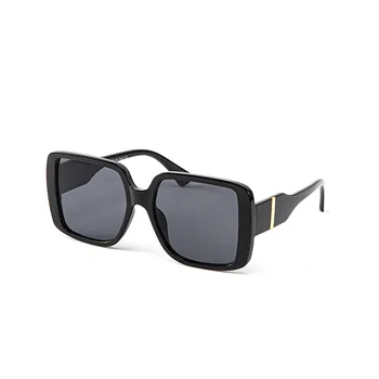 Слънчеви очила, Дамски Маркови дизайнерски Реколта Извънгабаритни Квадратни Луксозни Слънчеви очила За мъже, Класически Голяма дограма, Трендови очила с UV400