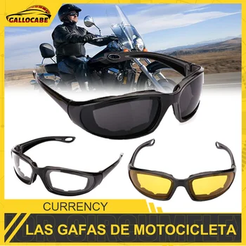 Слънчеви очила за каране на мотоциклет, Колоездене, Спортни очила, очила в черни рамки, Ветроупорен, Светонепроницаемые, Мъжки слънчеви очила за мотоциклет
