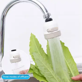 Смесител за душ, за кухня, Кран 3 Нива, Може да се контролира с Въртене на 360 Градуса, Спестяващ Вода, Смесител За душ За баня, Аксесоари за филтрирано кран
