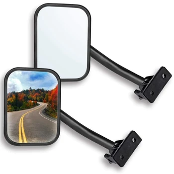 Странично Огледало за Обратно виждане Jeep Wrangler TJ JK 4X4 За Офроуд morror райони Правоъгълни Огледала за Обратно виждане, 2 бр.