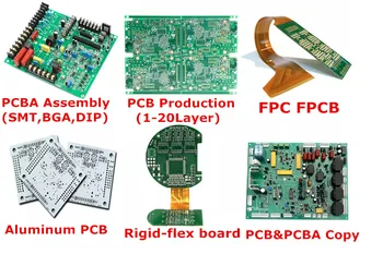 Такси PCBA Печатното устройство с софтуерна и хардуерна поддръжка на чип за IC за запояване на BGA висококачествена печатна платка PCB PCBA