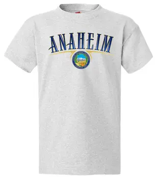 Тениска Anaheim California Orange County с дълъг ръкав