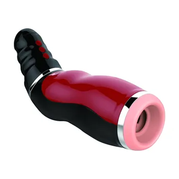 Тремор на засмукване скоба One-click burst airplane cup клип смучене автоматично вибрационни отопление мъжки устройство за мастурбация, секс-играчки