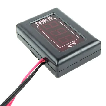 Универсален автомобилен цифров сензор работна водата 10 mm Комплект аксесоари Конектор сензор за дисплея Пластмасова скоба suv