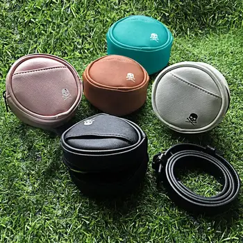 универсален колан за голф, окачена на талията с цип, поясная голф чанта с колан с капацитет 4 топки и тениски за забавление на любителите на голф