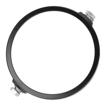 Универсален черен 5,75-инчов алуминиев кръг корпус фарове, пръстен за довършителни фарове, скоба за закрепване на мотоциклети
