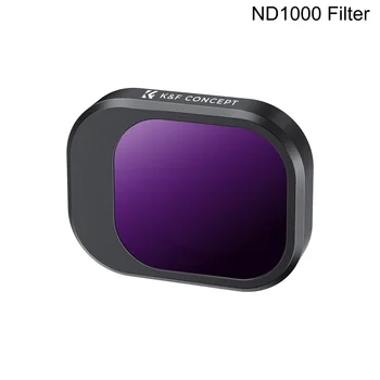 Филтър на обектива K & F Concept UV ND1000 ND16 & PL ND32 & PL ND64 & PL за DJI Mini 4 Pro с едностранно антибликовой зелена филм