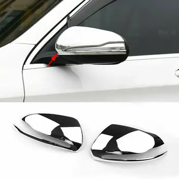 Хромирани Покриване на Страничните Огледала за Обратно виждане на Автомобила LHD Mercedes X253 C253 W213 S213 W205 S205 A205 C205 W222 AMG C E S GLC Class Decor