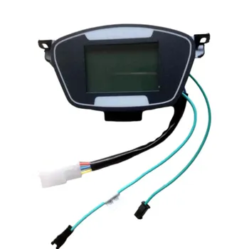 Чисто нов дисплей Ebike Скоростомер 48-72 В 6-пинов положителен електрод Електрически Мотор Скутер FMotor Екран за измерване на скоростта