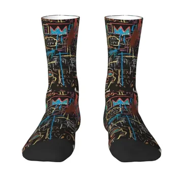 Чорапи със забавна принтом за мъже и жени, чорапи с графити, Уличното изкуство в Ню Йорк, Известен, Лято, Есен, Зима