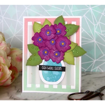 Шаблони за рязане на метал Flower Bloom За scrapbooking със собствените си ръце/Фотоалбум с декоративни Релефни, Хартиени картички със собствените си Ръце 2019