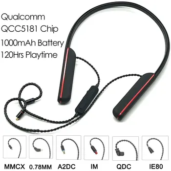Шиен Модул Bluetooth5.4 Кабела с LDAC LE-Audio с ниска Латентност 20-жа Сменяеми Кабела За Гейминг слушалки 1000 мА Голяма Батерия 120 Ч